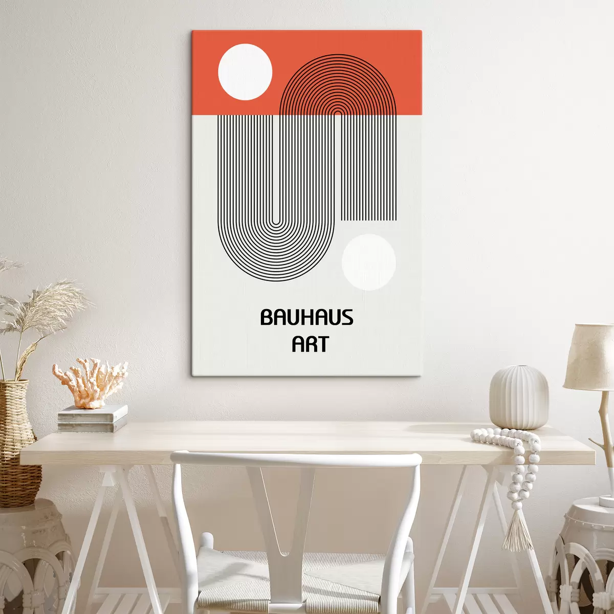 Wandbilder Geometrische Abstraktion des Bauhauses s39273