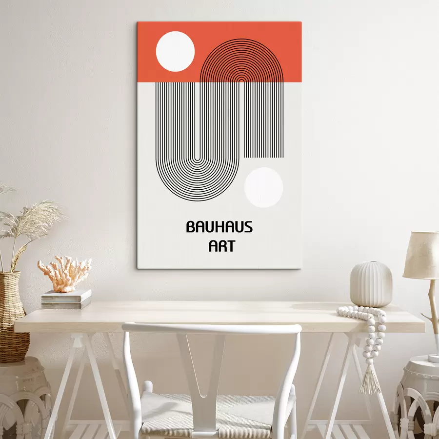 Fototapete Geometrische Abstraktion des Bauhauses s39273