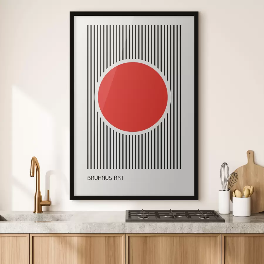 Fototapete Geometrische Abstraktion des Bauhauses f39262