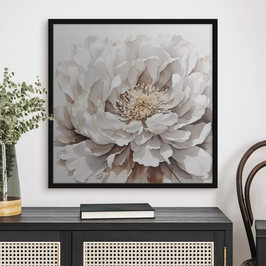 Fototapete Nahaufnahme einer weißen Blume f39178