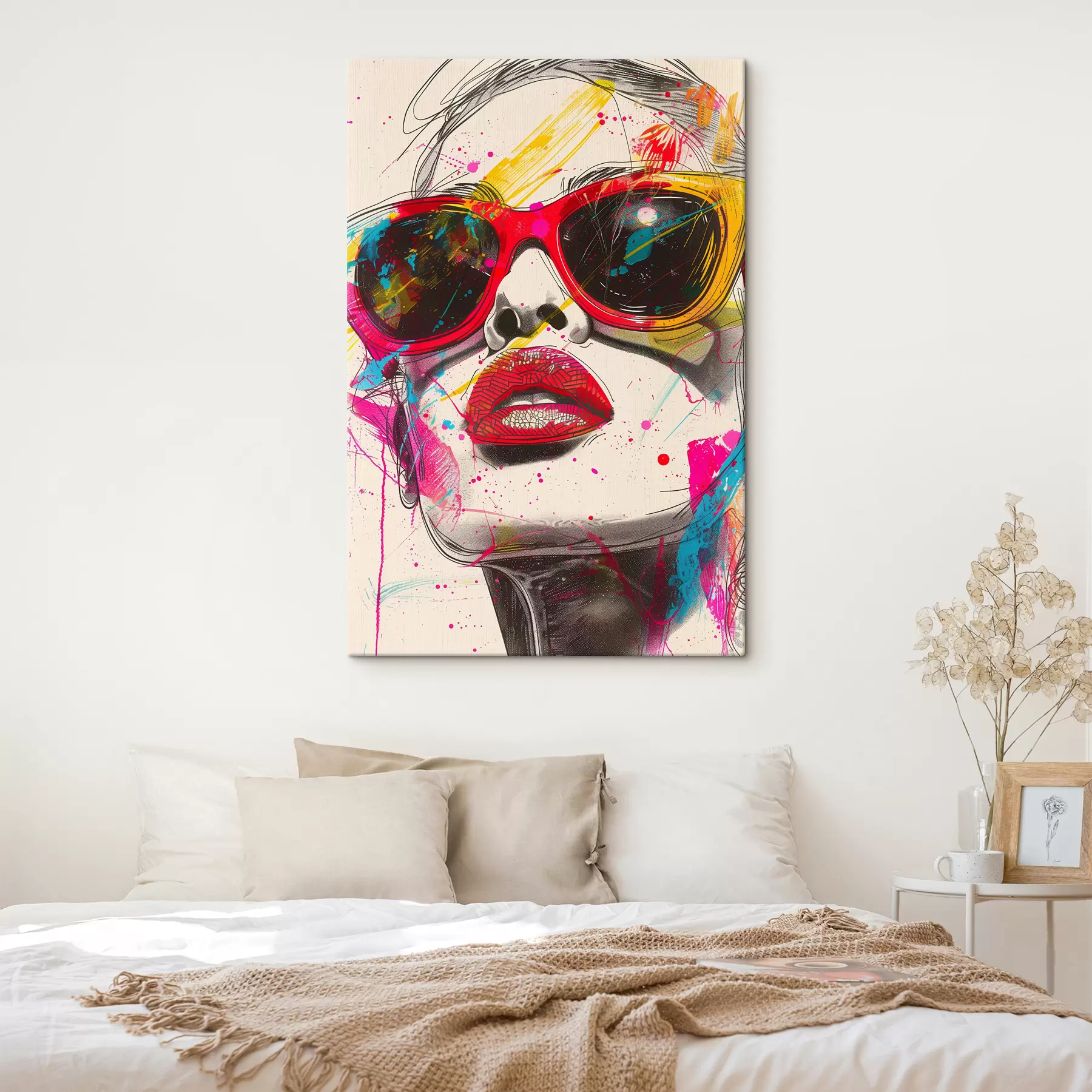 Fototapete Mädchen mit Brille s39204