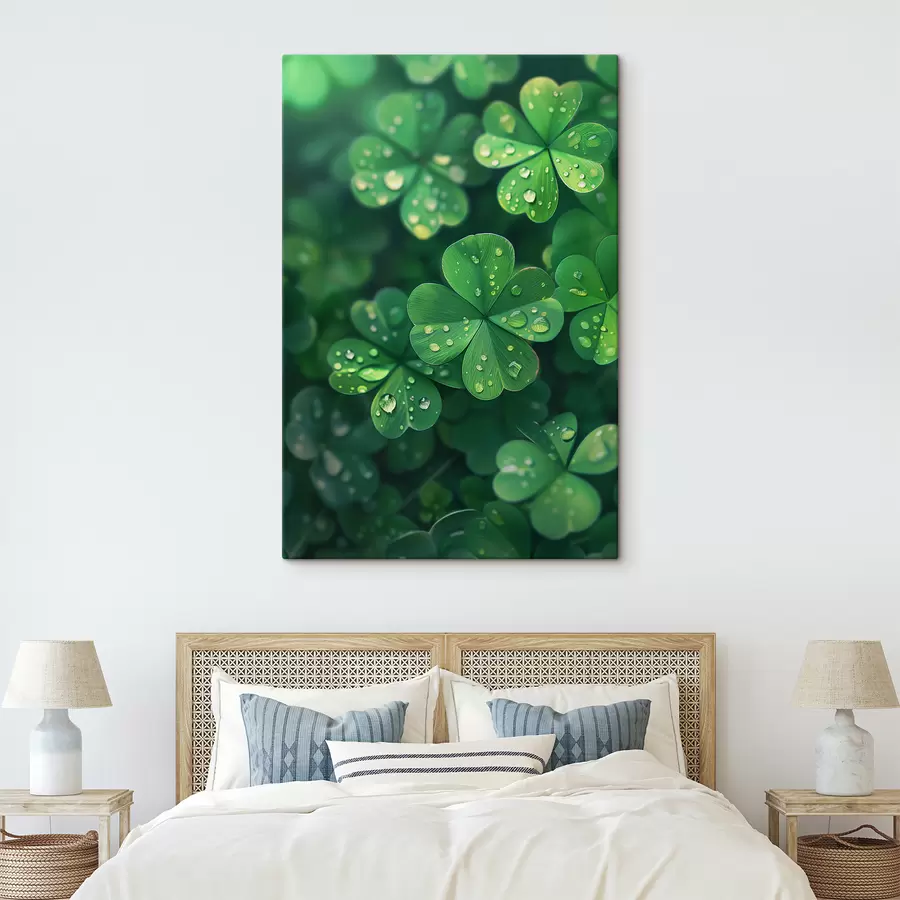 Wandbilder Kleeblatt s39216