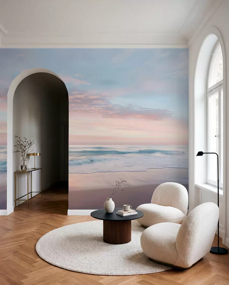 Fototapete Sanfte Böschung am Meer w07935