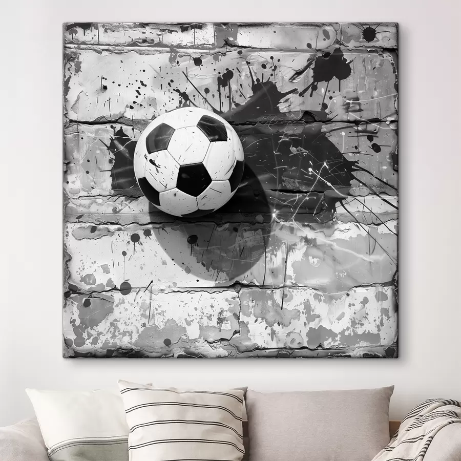Wandbilder Fußball Ball s39684