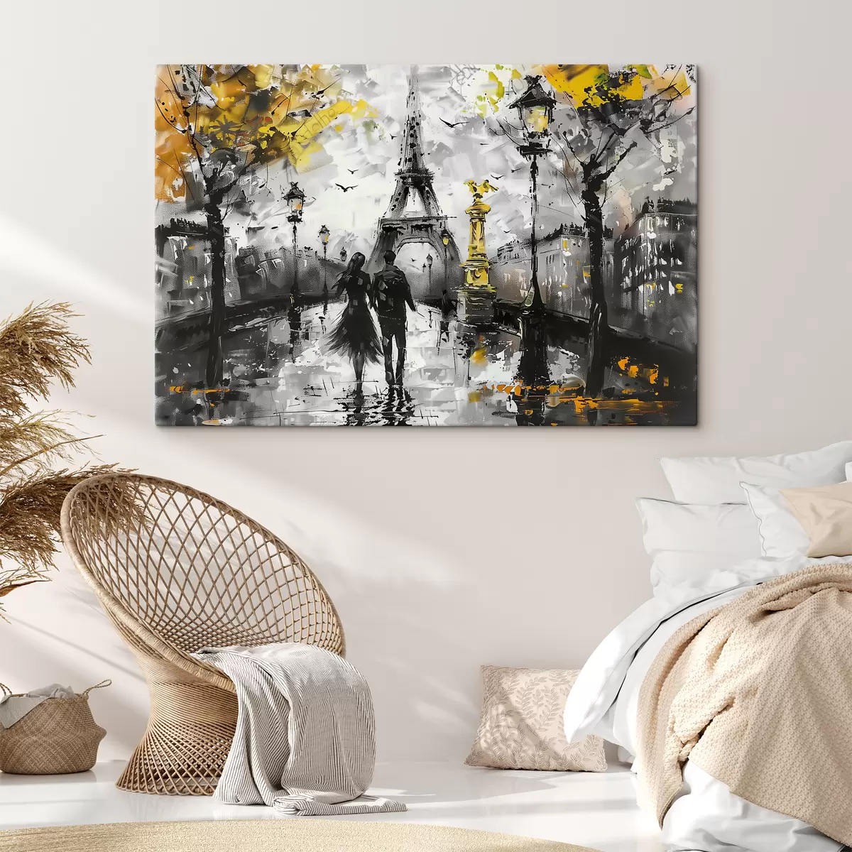 Wandbilder Ein Paar in Paris s39692