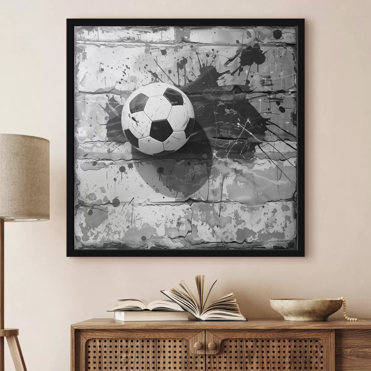 Poster Fußball f39684