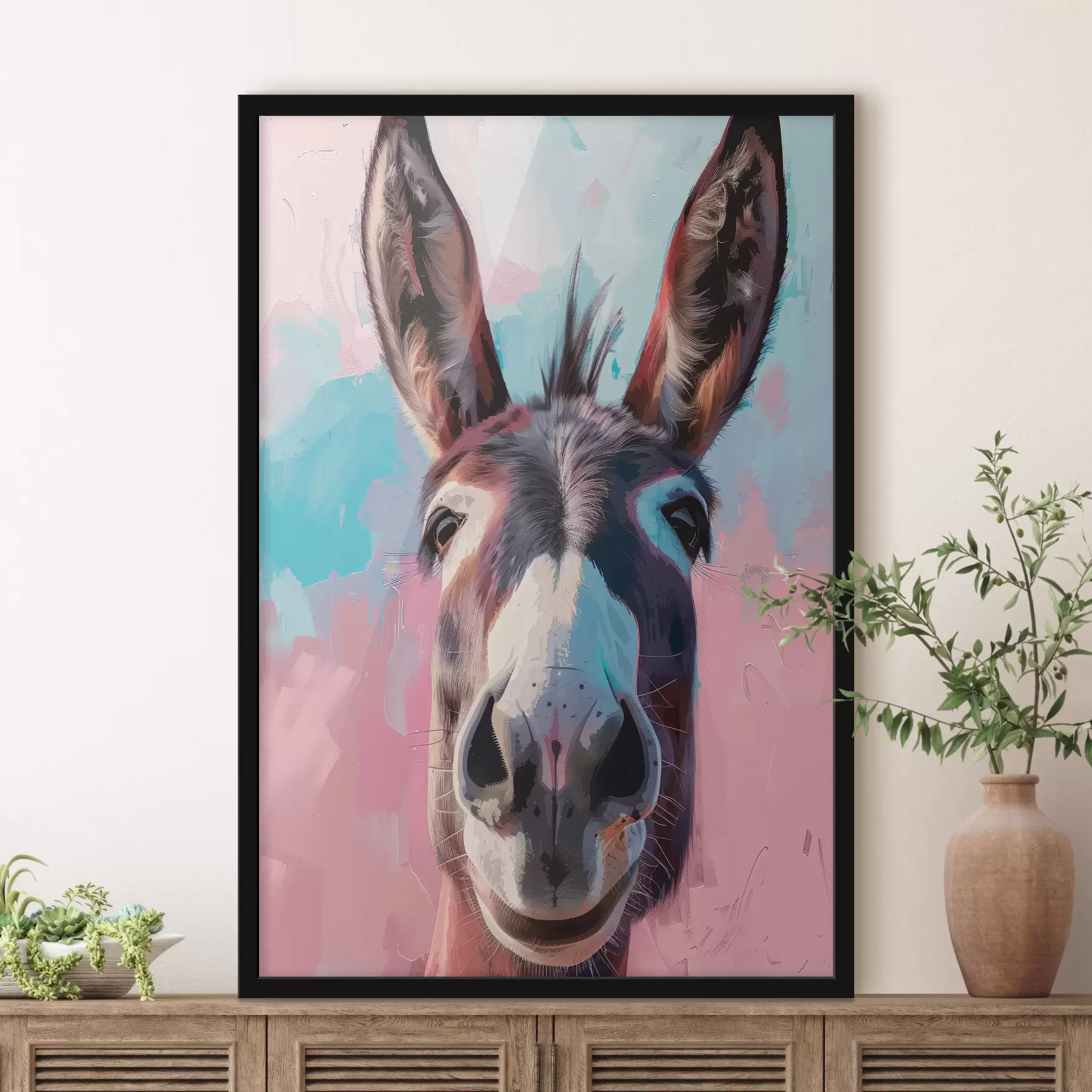 Wandbilder Esel f39687