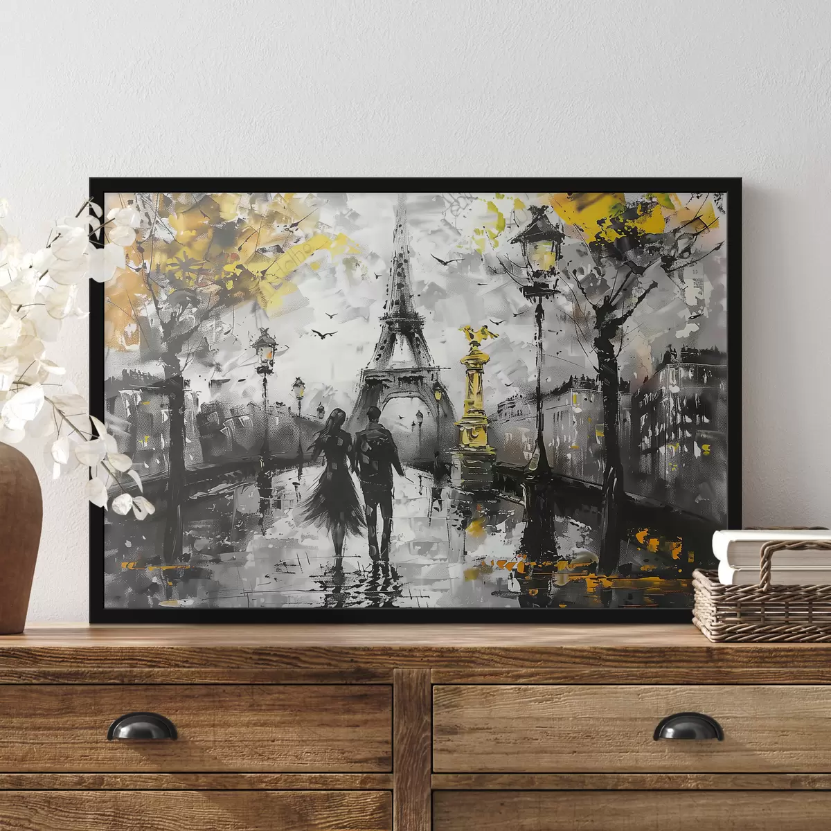 Poster Ein Paar in Paris f39692