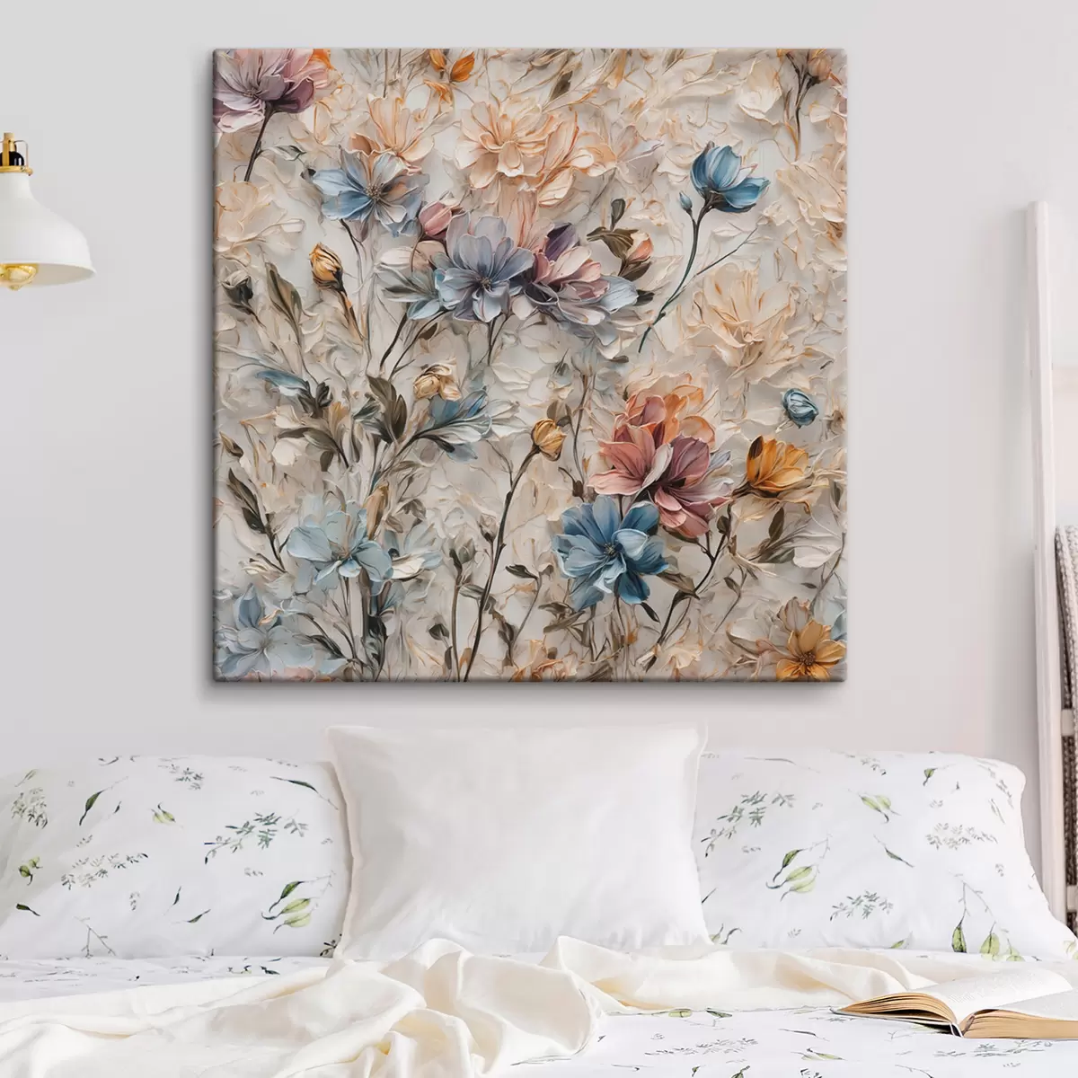 Wandbilder Abstrakte Blumen und Blätter s39605