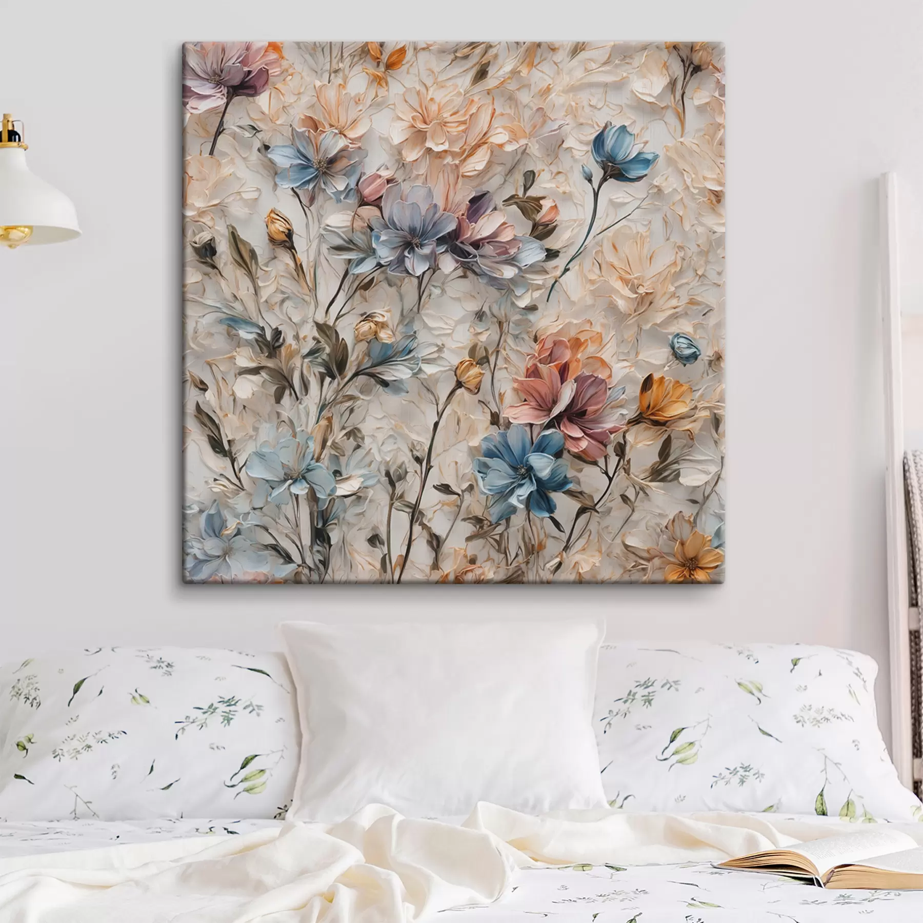 Fototapete Abstrakte Blumen und Blätter s39605