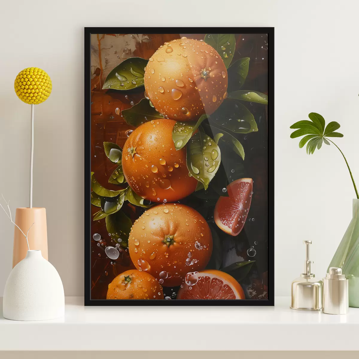 Poster Saftige Zitrusfrüchte f39239