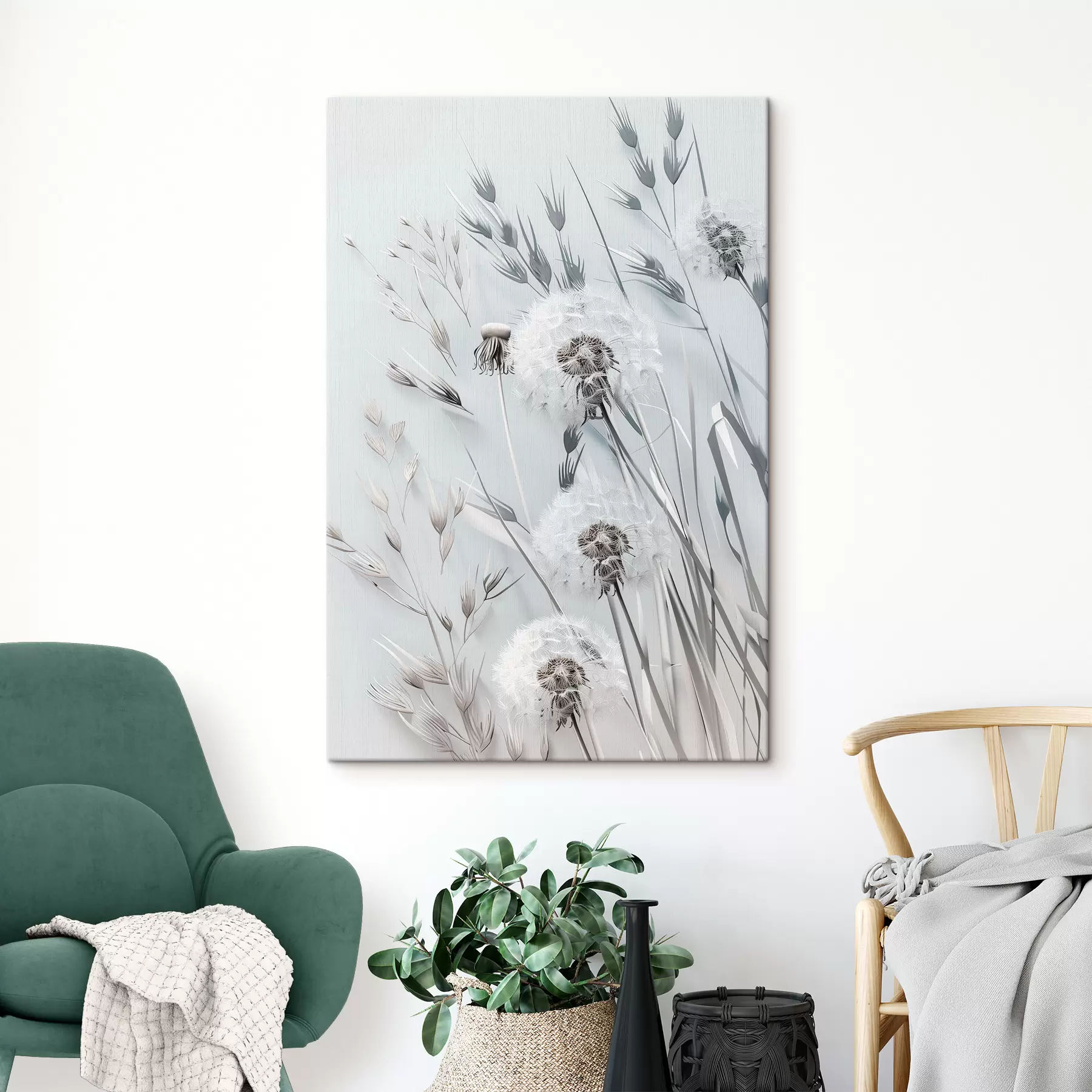 Fototapete Zarter Löwenzahn s39786