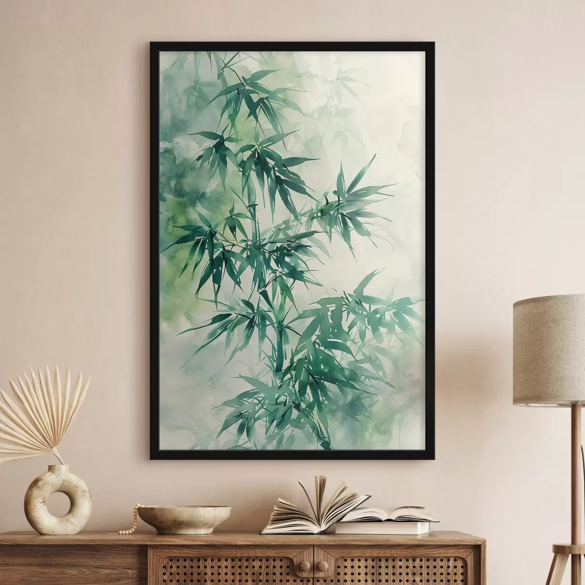 Poster Bambuszweige f39809