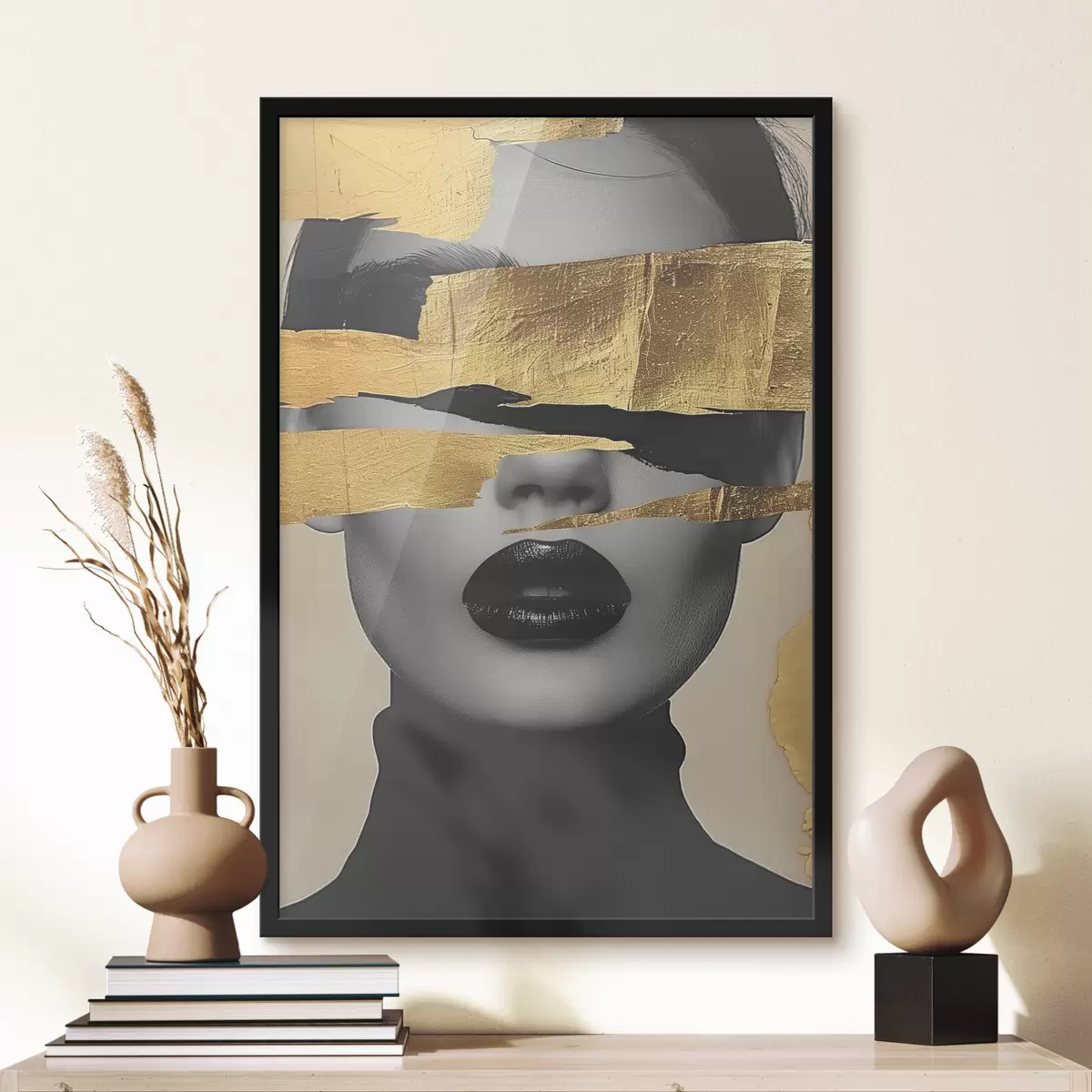 Poster Das Gesicht eines Mädchens f39875