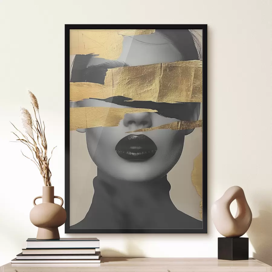 Fototapete Das Gesicht eines Mädchens f39875