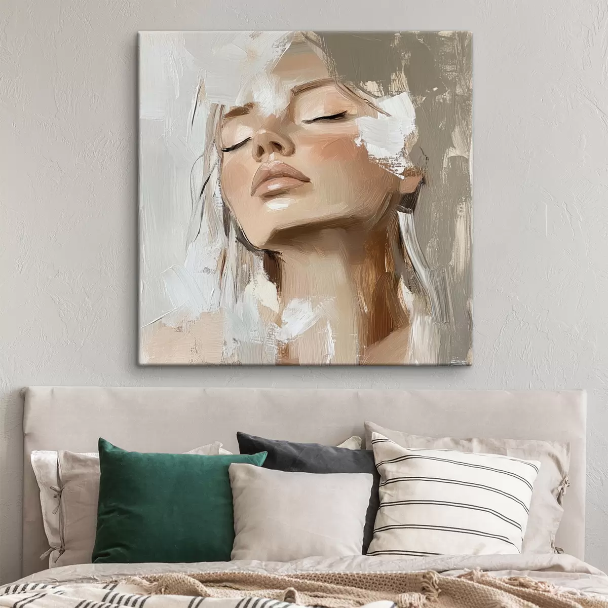 Wandbilder Mädchen, Öl s39910