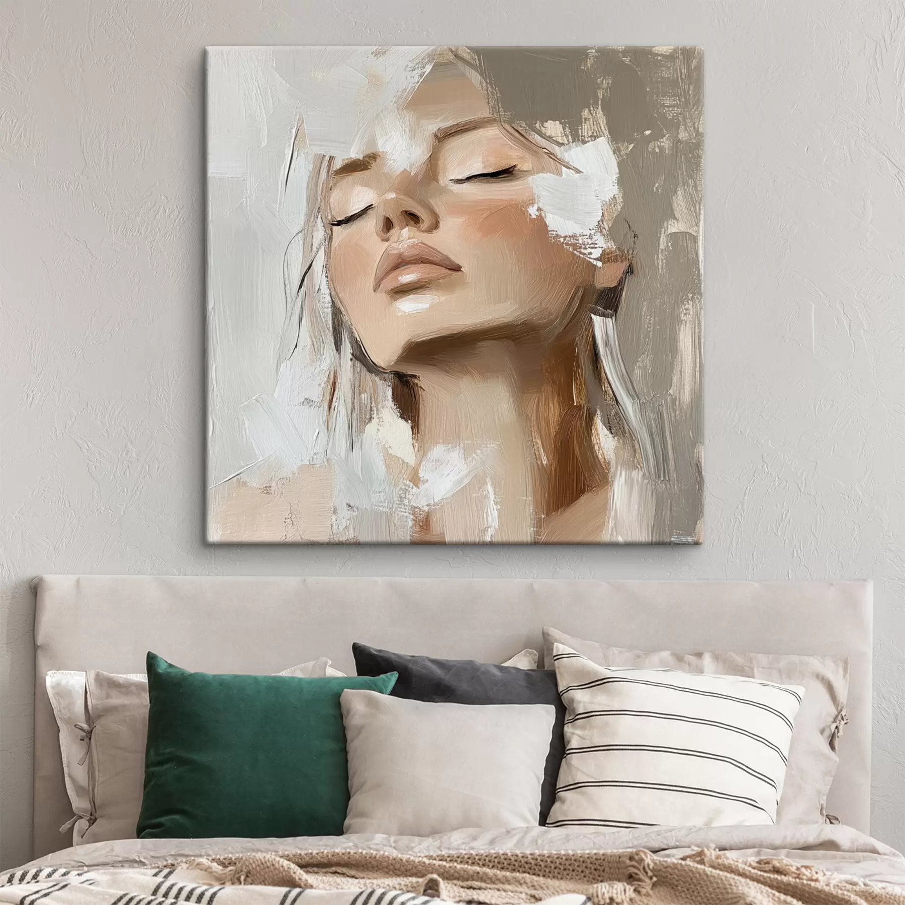 Wandbilder Mädchen, Öl s39910