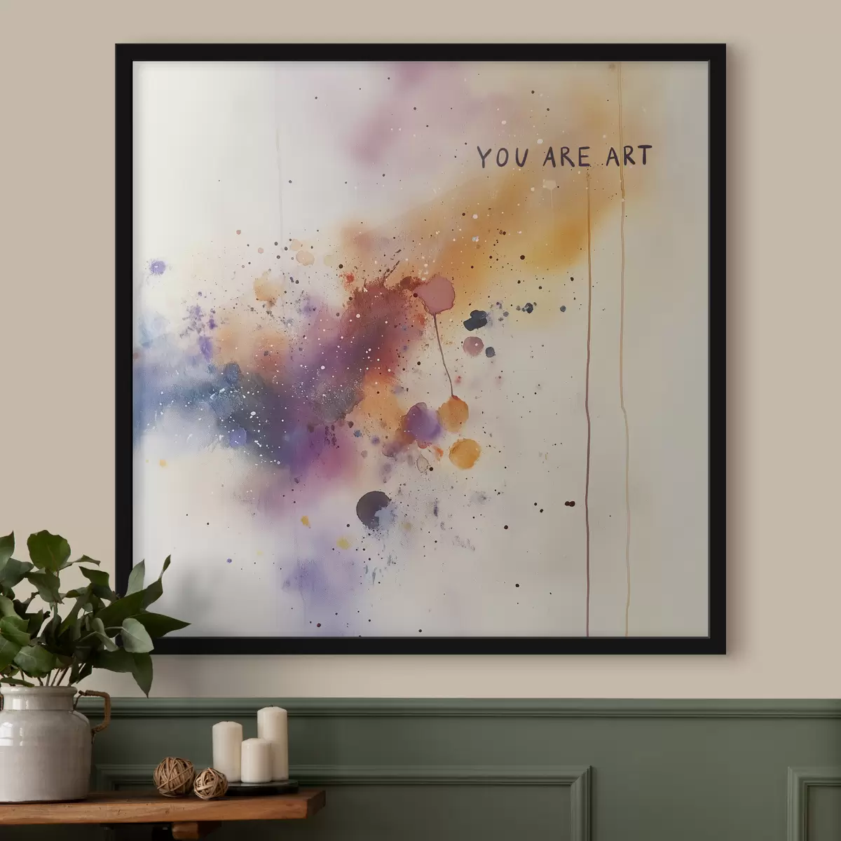 Poster bild-Affirmation f39920