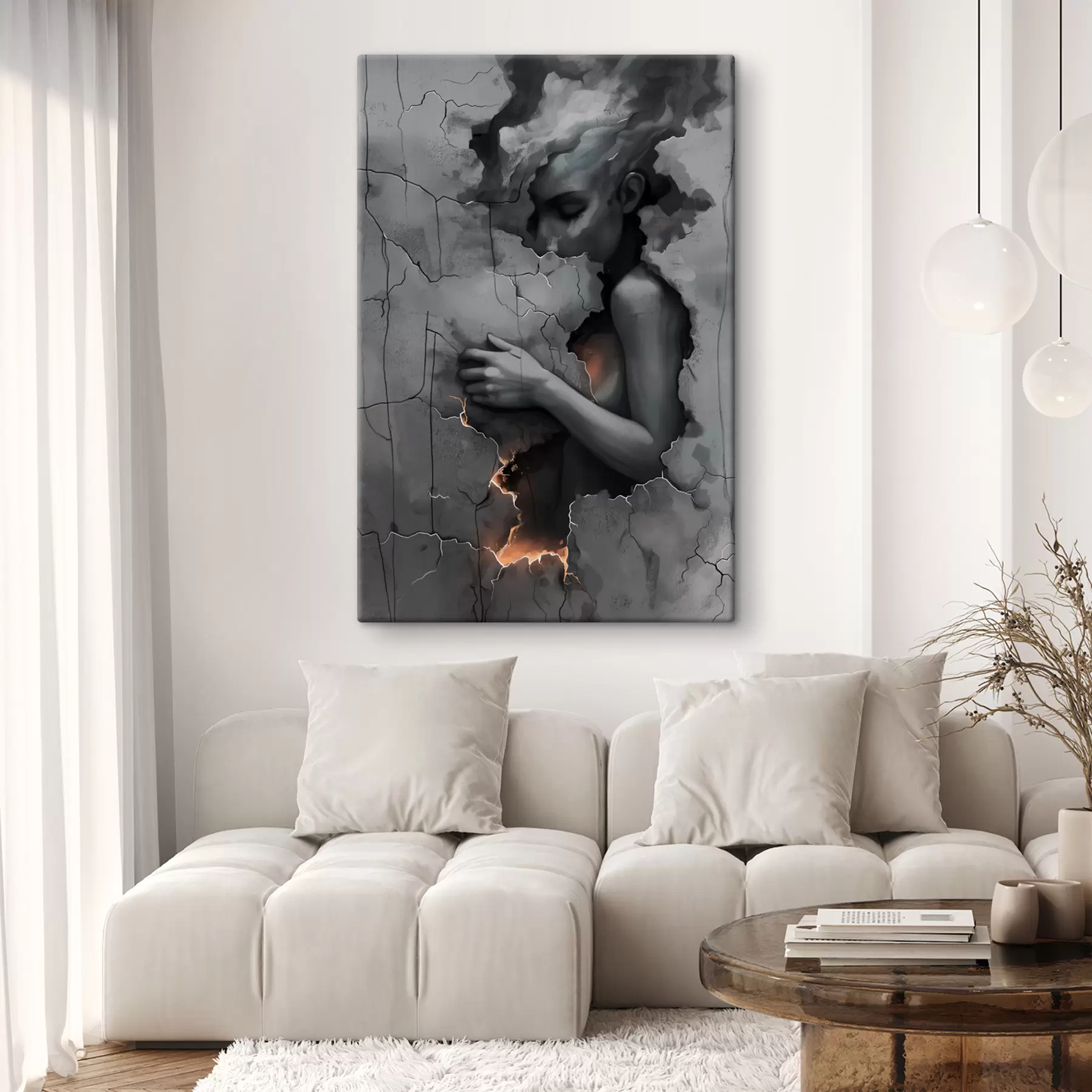 Fototapete Mädchen, Wände, Fehler s39994