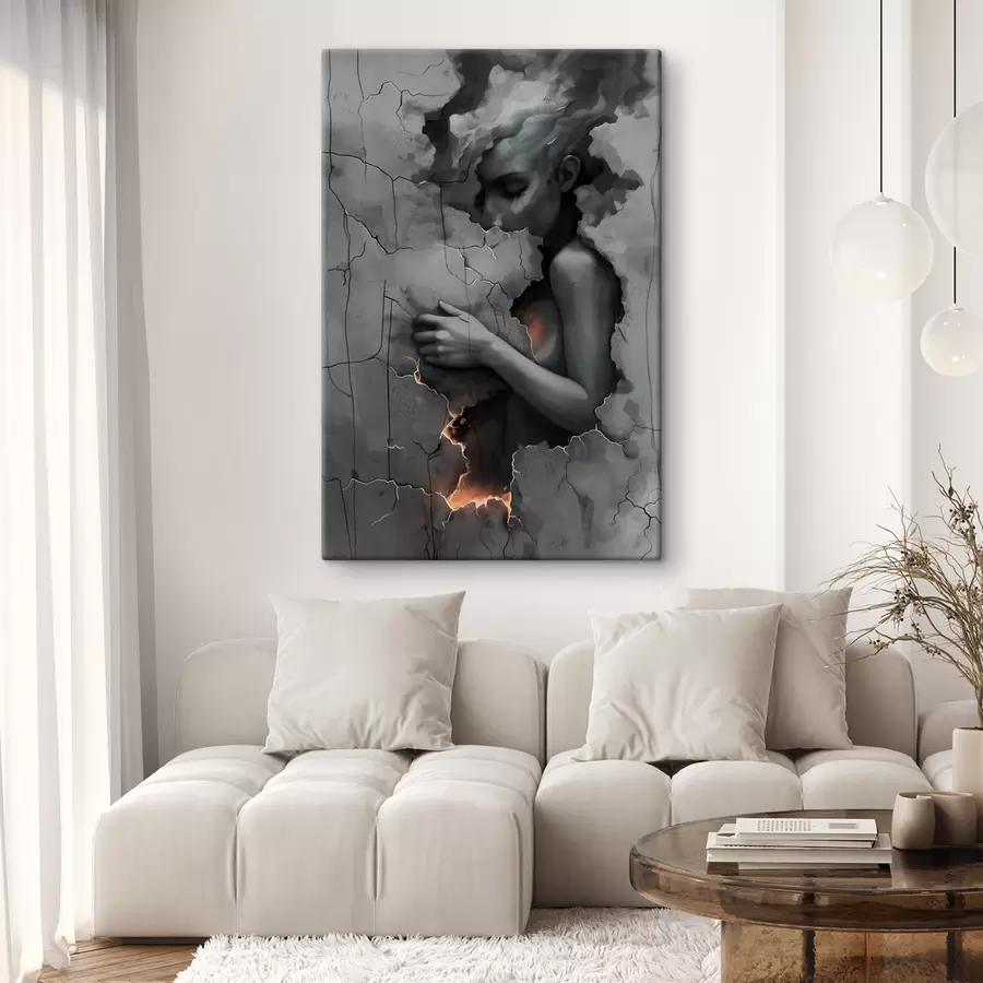 Wandbilder Mädchen, Wände, Fehler s39994