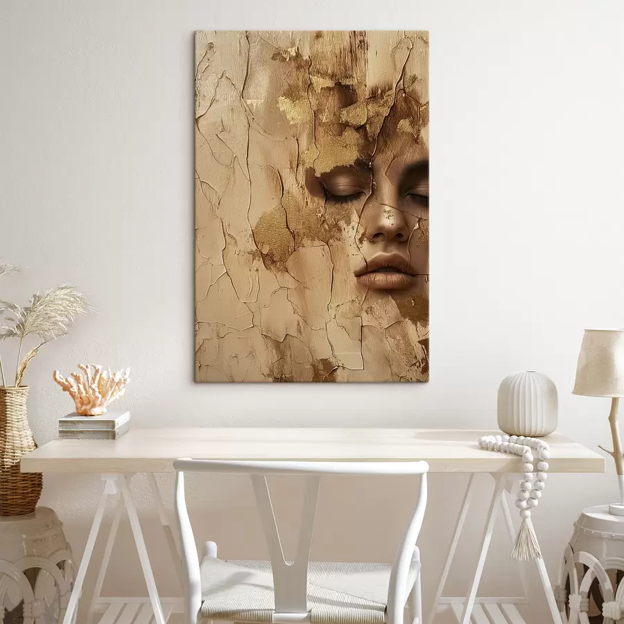 Wandbilder Das Gesicht eines Mädchens s39997