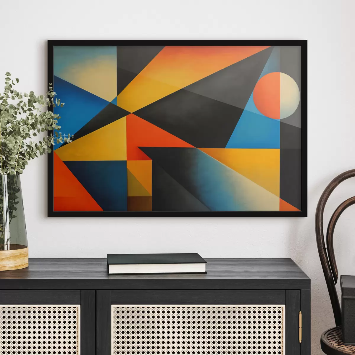 Poster Geometrische Abstraktion f40039