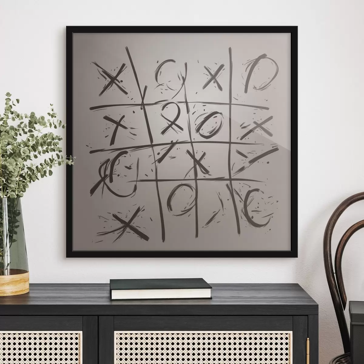 Poster Tic Tac Toe Kreuze f40065