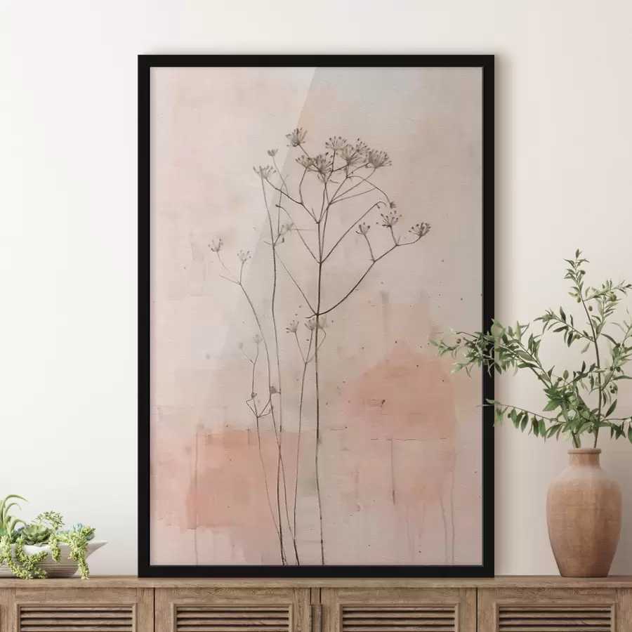 Fototapete Wildblumen Minimalismus f40116
