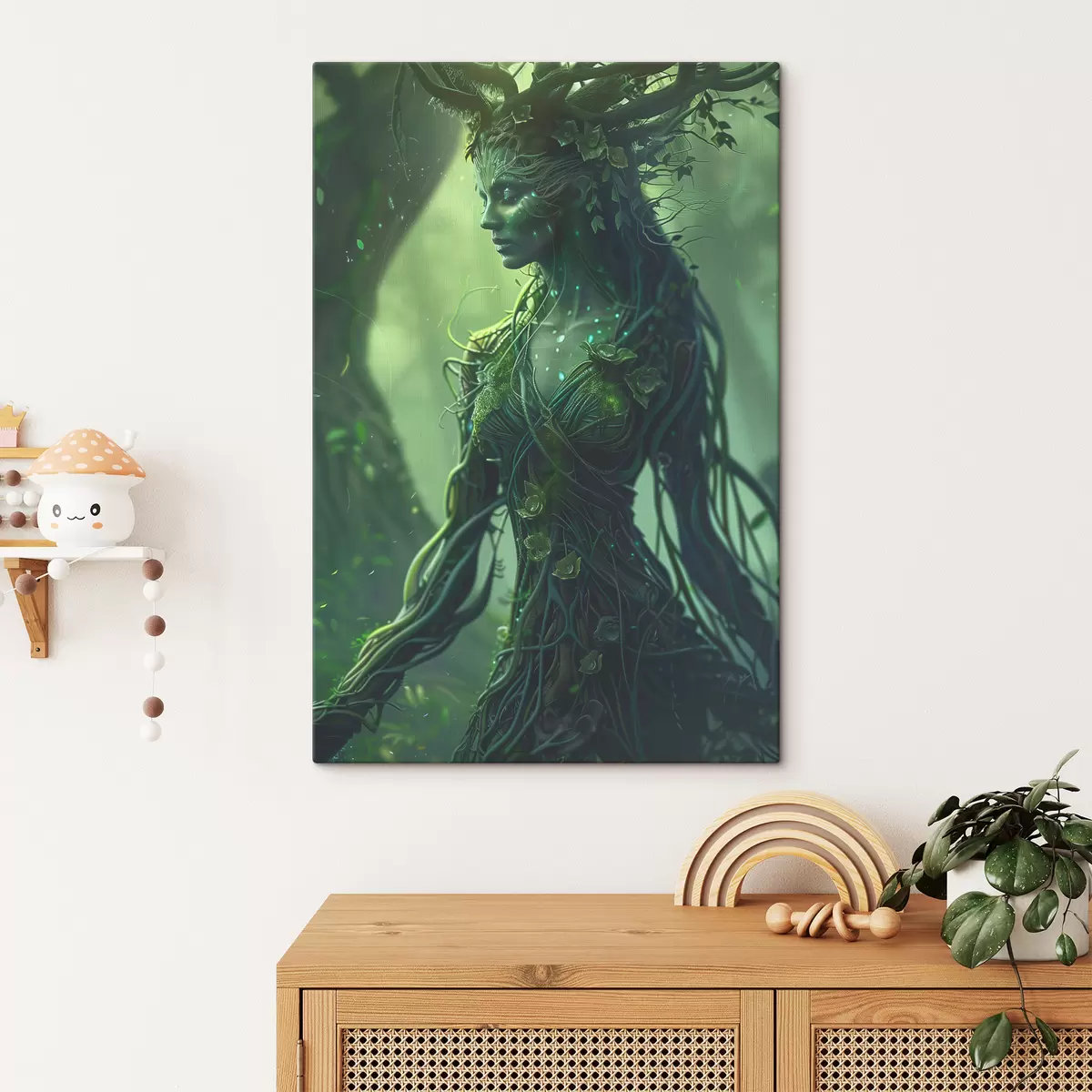 Wandbilder Waldnymphe s40205