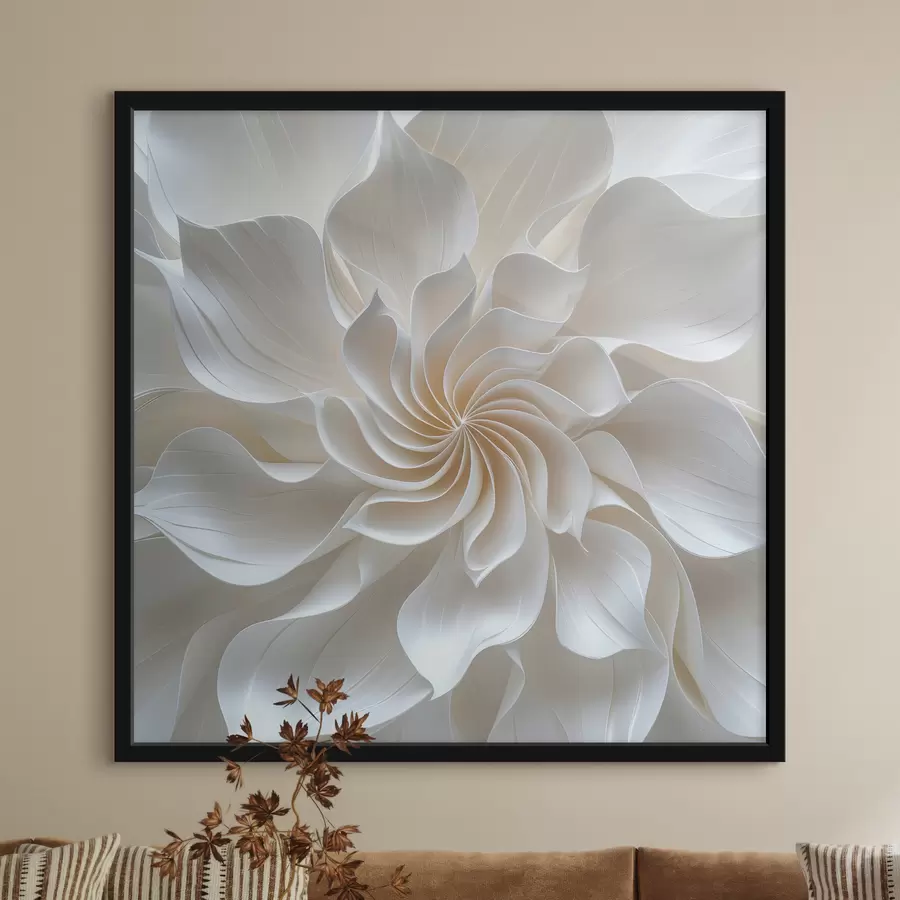 Fototapete große helle Blume f40261