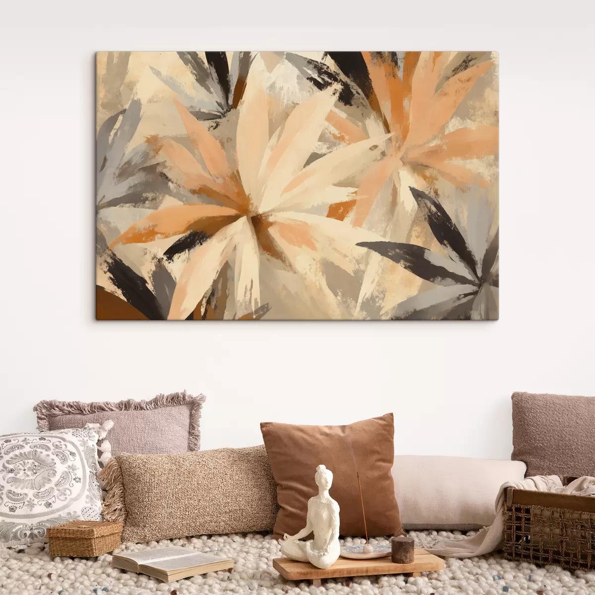 Wandbilder Abstrakte Blumen s40265