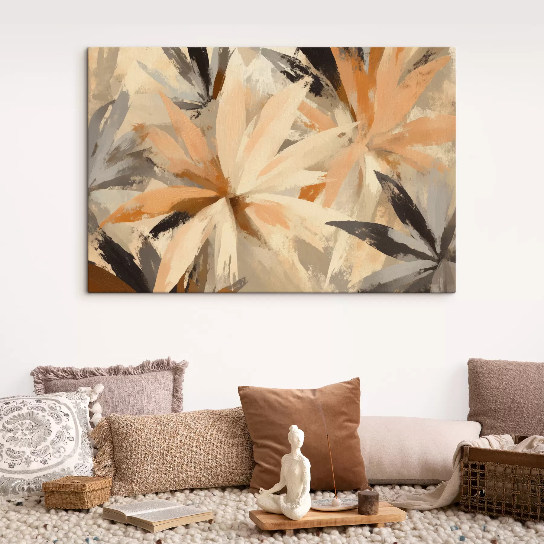 Fototapete Abstrakte Blumen s40265