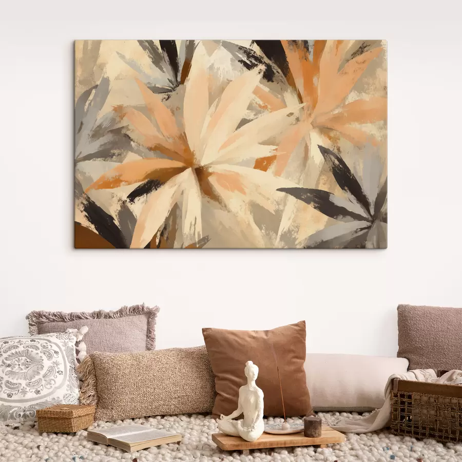 Wandbilder Abstrakte Blumen s40265