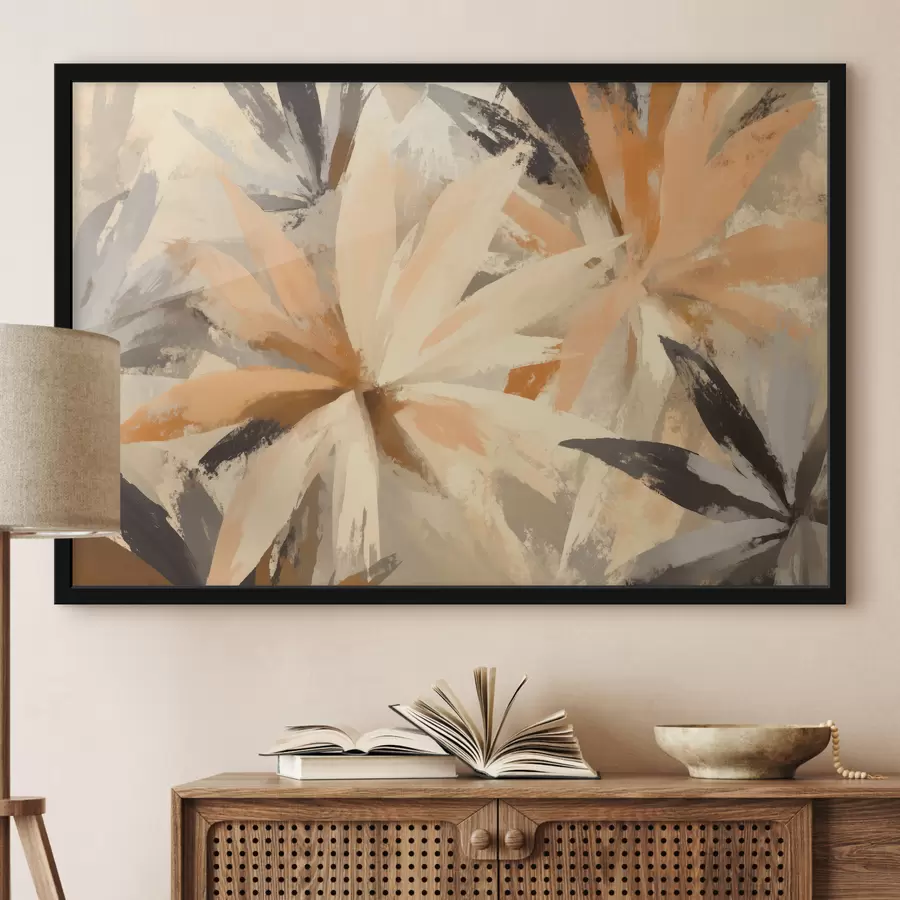 Fototapete Abstrakte Blumen f40265