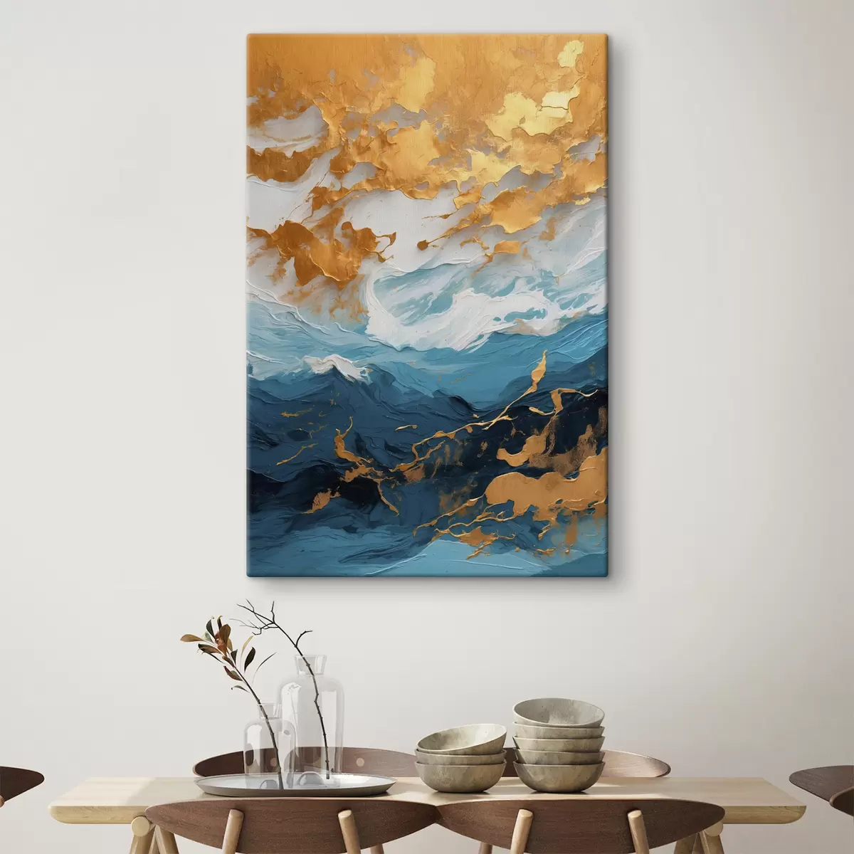 Wandbilder Abstraktes Ölgemälde s40342