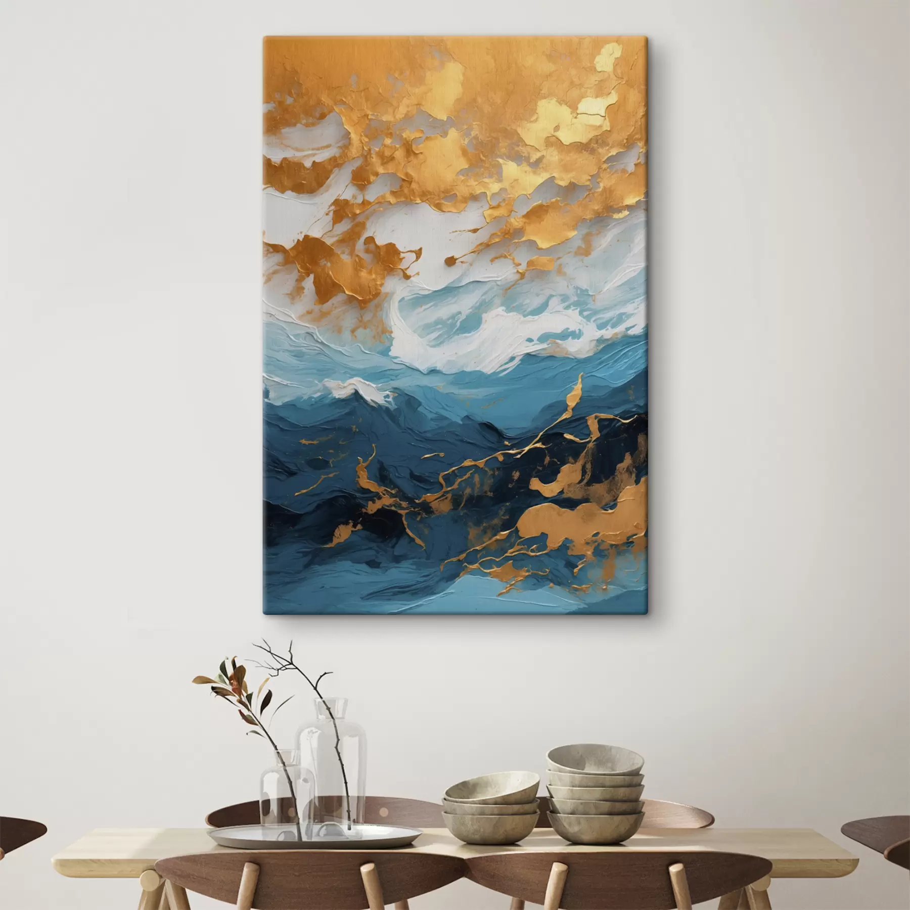 Fototapete Abstraktes Ölgemälde s40342