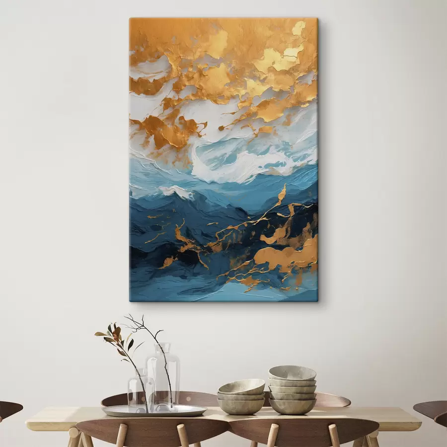 Wandbilder Abstraktes Ölgemälde s40342