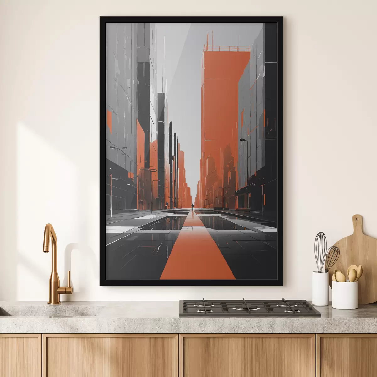 Poster Stadt der Zukunft f40336