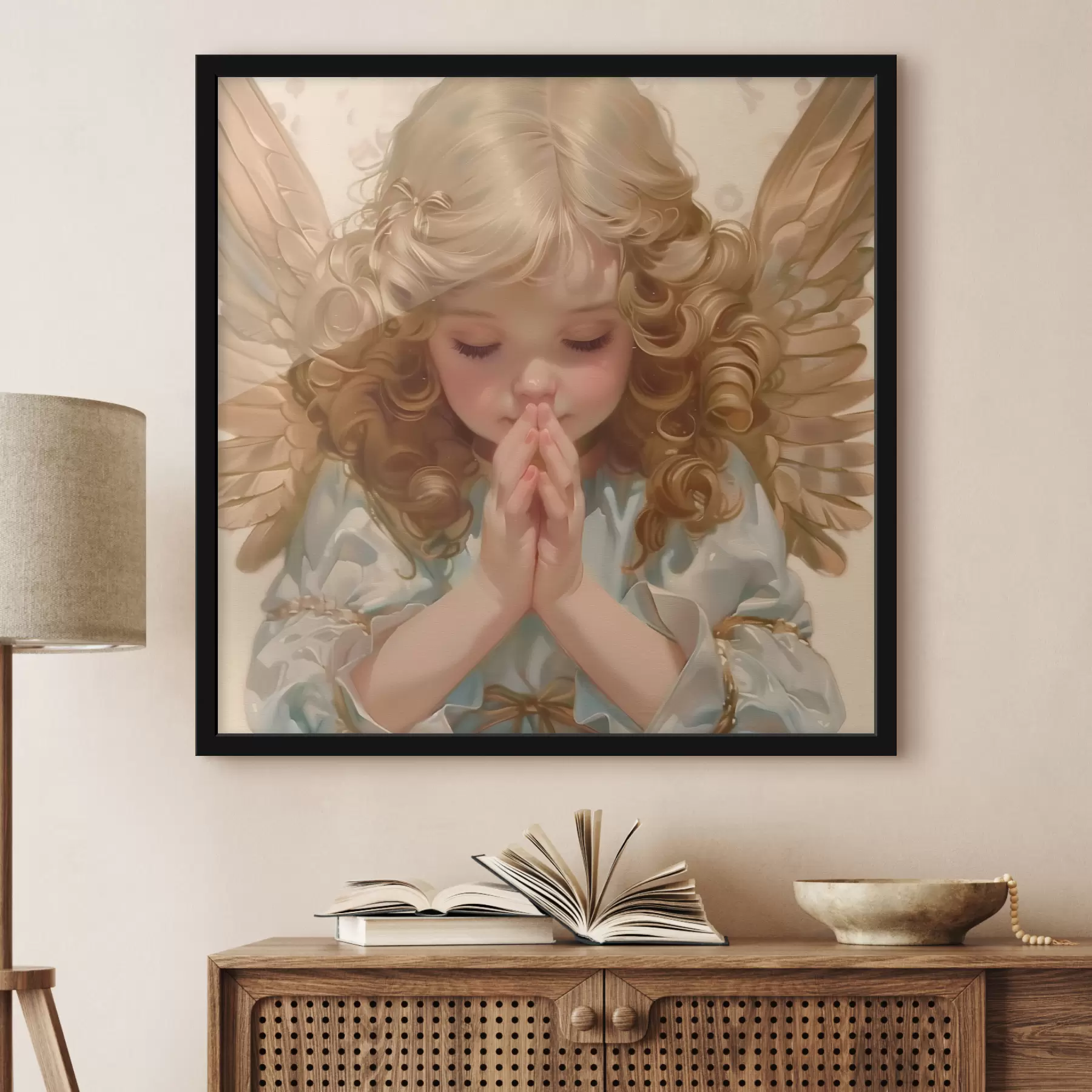 Fototapete Das Mädchen ist ein Engel f40514