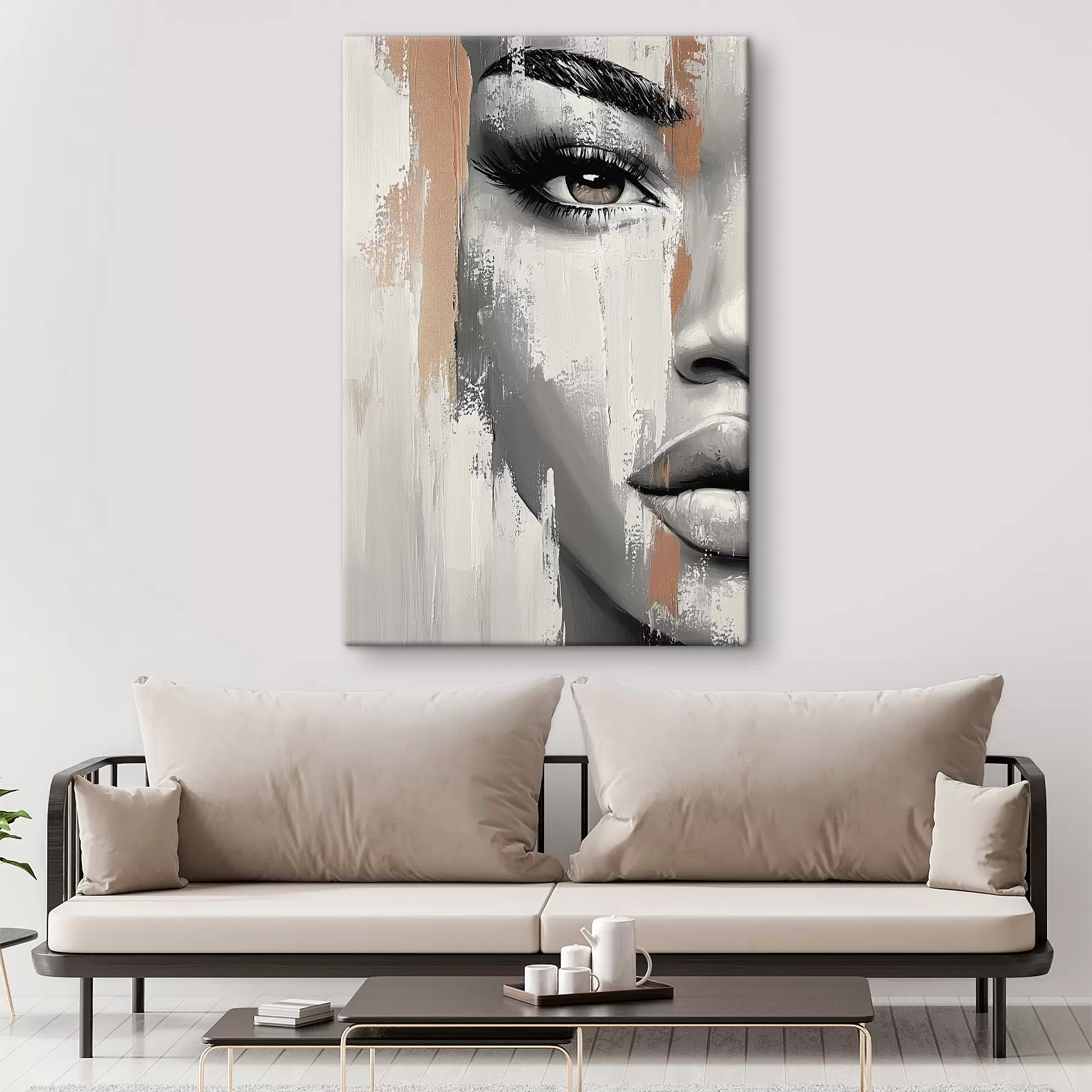 Wandbilder Gesicht einer Frau s40535