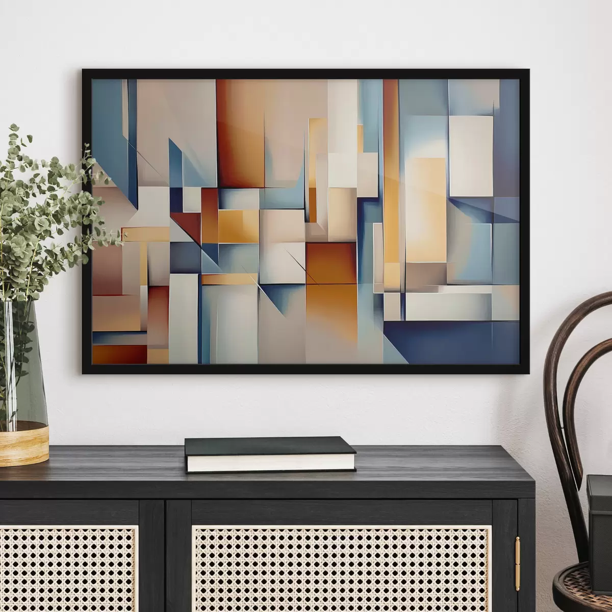 Poster Geometrische Abstraktion f40452