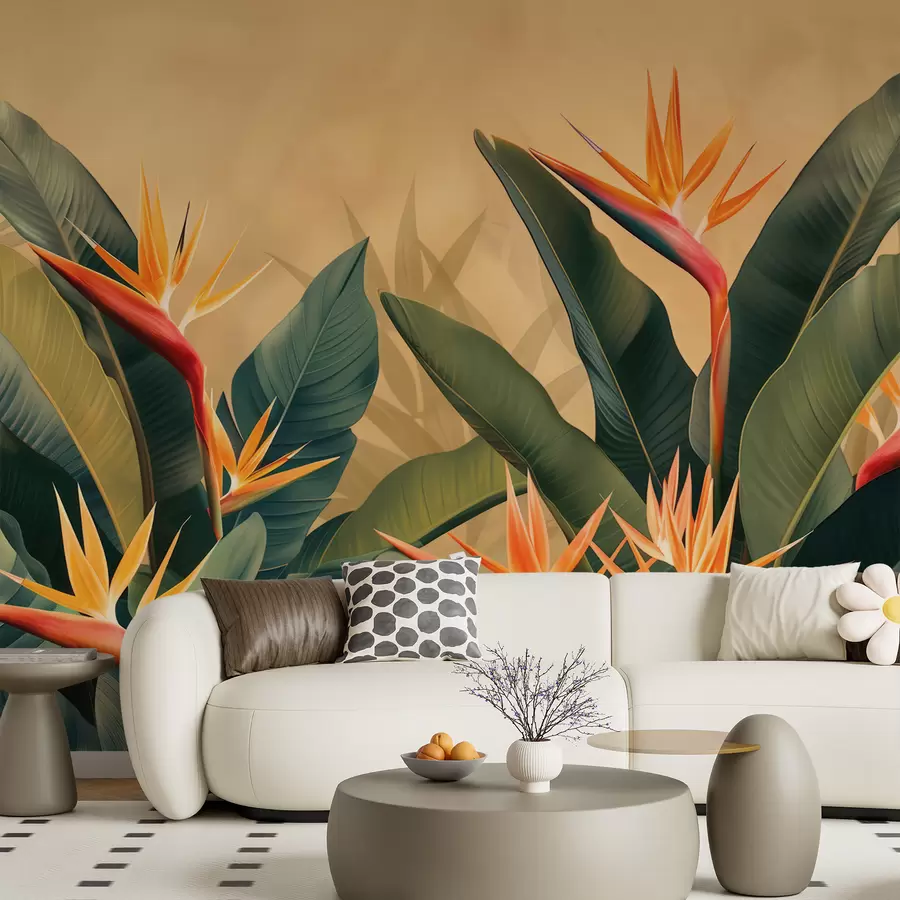 Wandbilder Warme tropische Blüte w01484