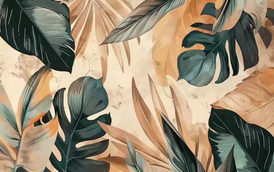 Fototapete Blätter w00998