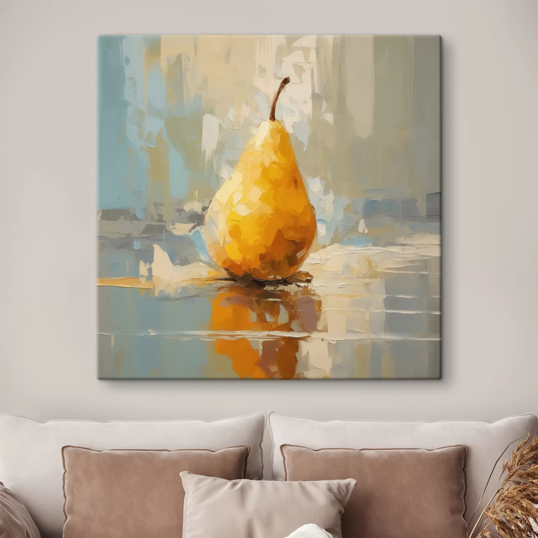 Fototapete Helle, auf der Oberfläche reflektierende Birne s40690