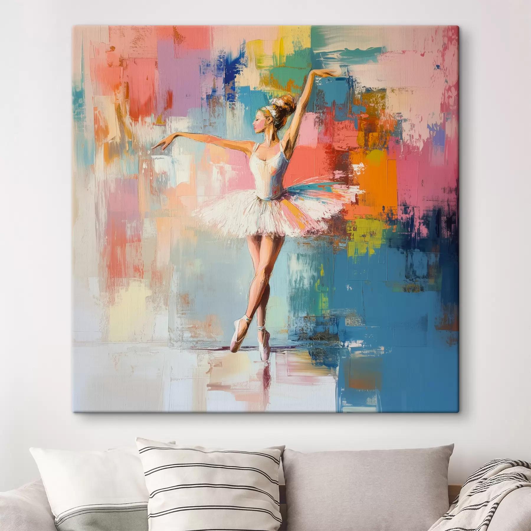 Fototapete Ballerina Abstraktion s40826