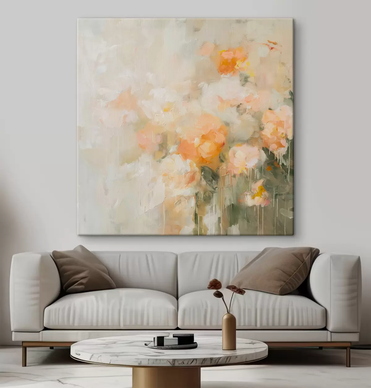 Wandbilder Abstrakte Blumen s40830