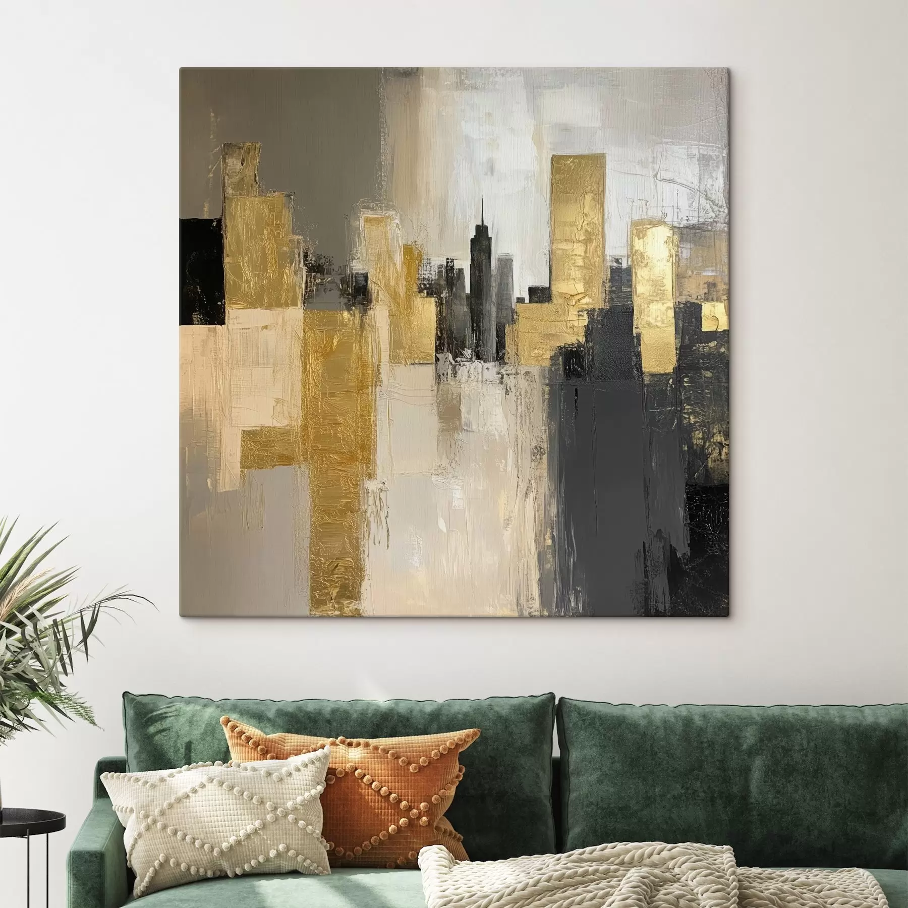 Fototapete Abstraktes Bild der Stadt s40831