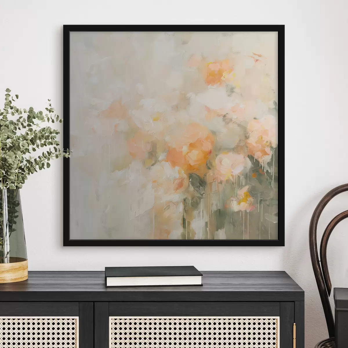 Poster Abstrakte Blumen f40830