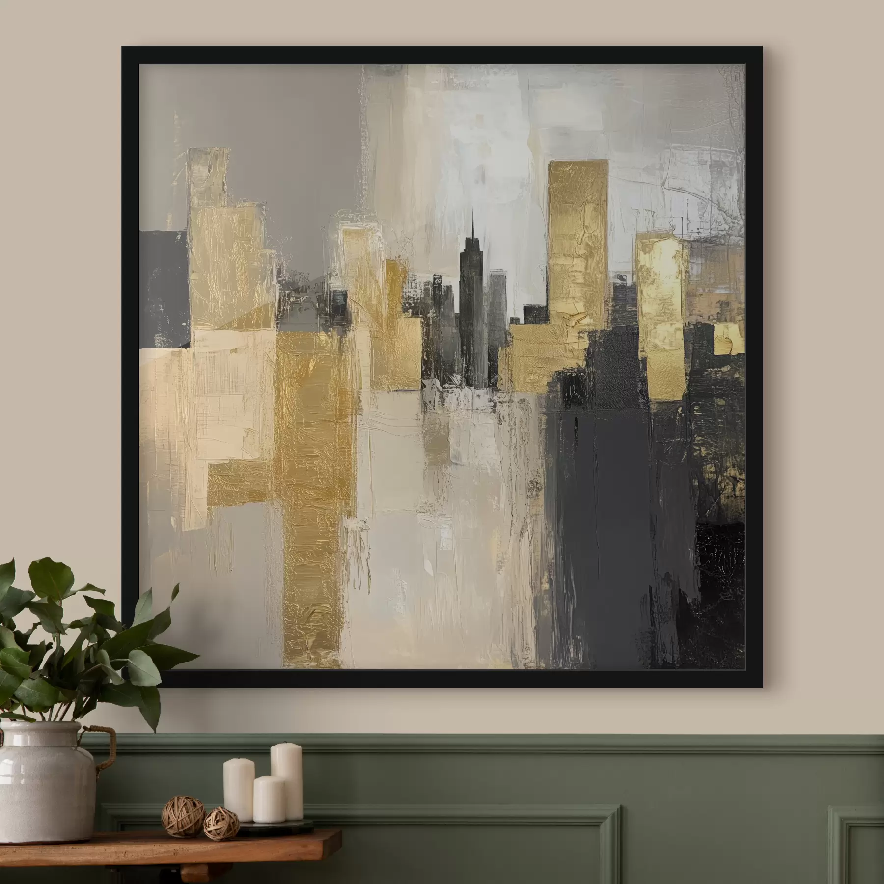 Fototapete Abstraktes Bild der Stadt f40831