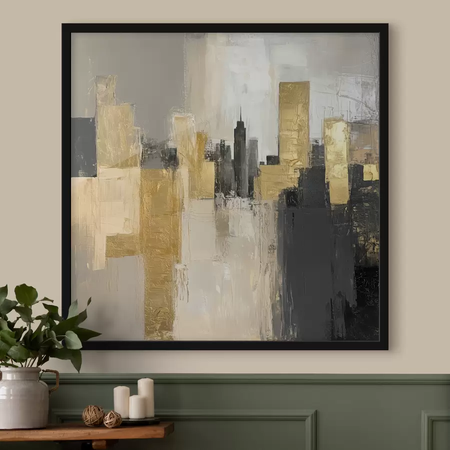 Fototapete Abstraktes Bild der Stadt f40831